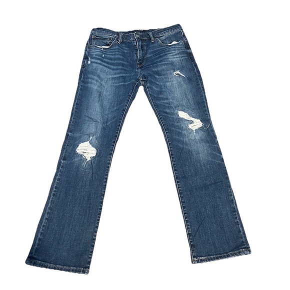Lucky Brand Other - Lucky Brand 223 Straight Jeans Men’s 31x30 Distressed Denim